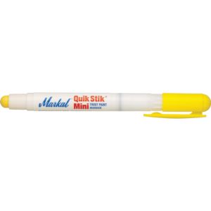 LACO LACO 61127 Markal 工業用マーカー クイック スティック ミニ 黄