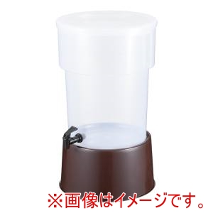 カーライル Carlisle カーライル 丸型 ビバレッジディスペンサー 5ガロン 茶 2229