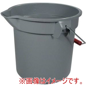 ラバーメイド Rubbermaid ラバーメイド 2963-GRAY ブルートバケツ S グレー 9.5L Rubbermaid