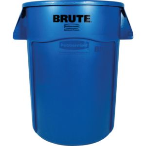ラバーメイド Rubbermaid ラバーメイド 26436065 ラウンドブルートコンテナ スリット付き 166.5L ブルー メーカー直送 代引不可 沖縄離島不可