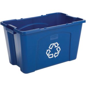 ラバーメイド Rubbermaid ラバーメイド 57187365 リサイクルボックス ブルー メーカー直送 代引不可 沖縄離島不可
