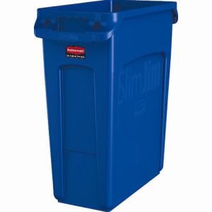 ラバーメイド Rubbermaid ラバーメイド 1971257 スリムジムコンテナ 通気孔付き 容量60.6L メーカー直送 代引不可 沖縄離島不可