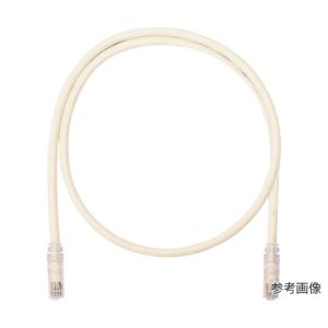 パンドウイット PANDUIT パンドウイット UTP6AX3M カテゴリ6A UTPパッチコード 24AWG単線 ケーブル径 Φ6.4mm 3m オフホワイト