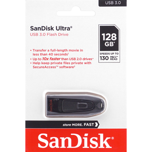 サンディスク SanDisk 並行輸入品2週間保証のみ サンディスク USBメモリ 128GB SDCZ48-128G-U46 USB3.0対応