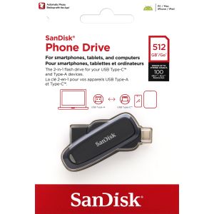 サンディスク SanDisk 並行輸入品2週間保証のみ サンディスク SDDDC6-512G-G46 USB Type-A Type-C 2in1 512GB 並行輸入品
