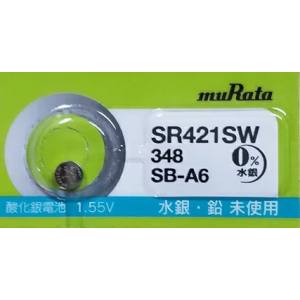 村田製作所 MURATA ムラタ SR421SW 348 酸化銀電池 1個 村田製作所 MURATA