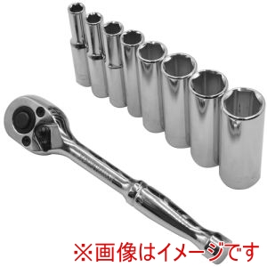 ワールドツール アストロプロダクツ アストロプロダクツ AP 1/4DR ラチェットセット ディープ ミリ 9点組 TS290