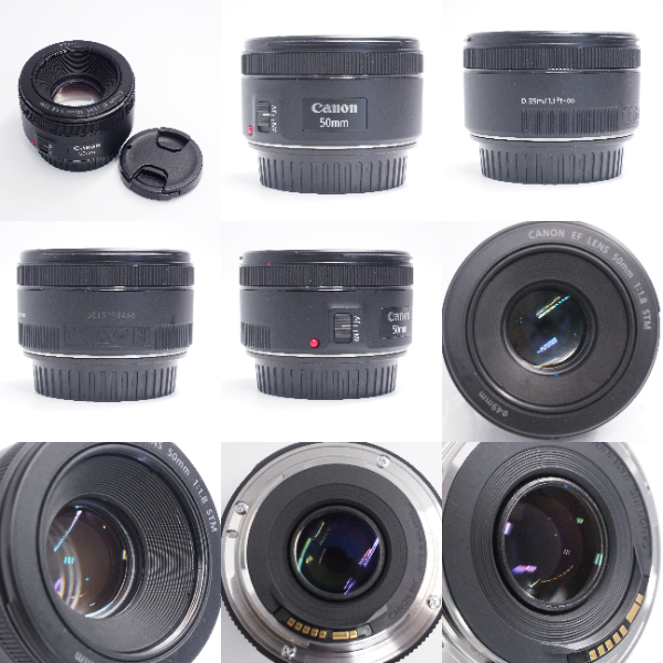 Canon 中古 EF 50mm F1.8 STM EFマウント 5815224466 Bランク