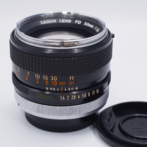 Canon 中古 FD 50mm F1.4 CanonFDマウント132568 Bランク
