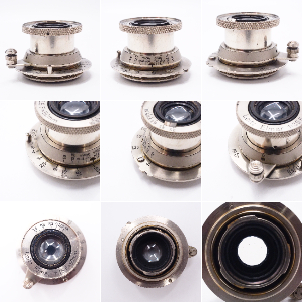  LEICA 中古 Elmar 50mm F3.5 ニッケル L39 163456 Bランク