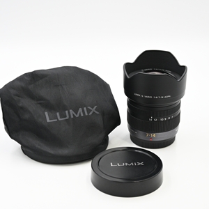 Panasonic 中古 LUMIX G VARIO 7-14mm F4 ASPH. BR0JJ204237 Aランク