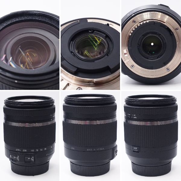  TAMRON 中古 18-270mm F3.5-6.3 Di II VC PZD B008 Fマウント 010549 Bランク