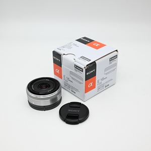 SONY 中古 E 16mm F1.8 SEL16F2.8 APS-C用 1237427 Bランク