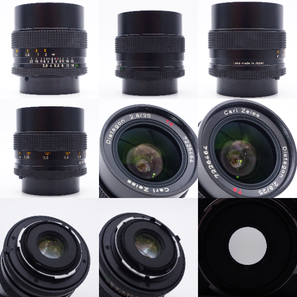  CONTAX 中古 Distagon T* 25mm F2.8 MMJ Y/Cマウント  7226464 Bランク