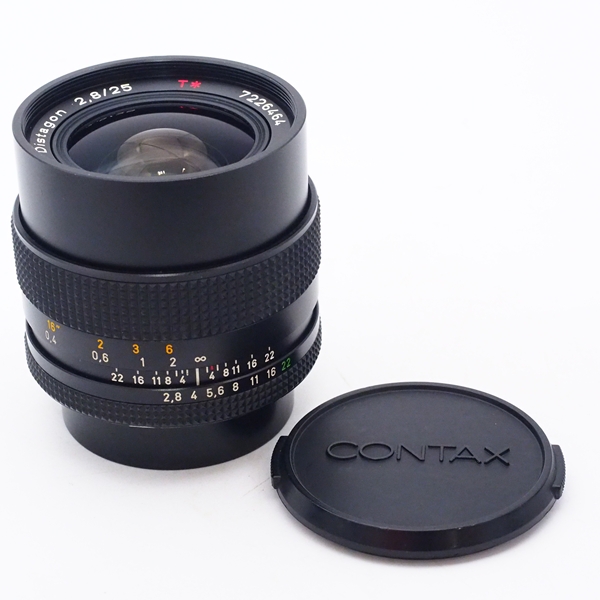 CONTAX 中古 Distagon T* 25mm F2.8 MMJ Y/Cマウント  7226464 Bランク