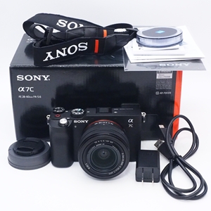 SONY 中古 α7C FE28-60mmレンズキット ILCE-7CL ブラック 3060995/1958189 Aランク