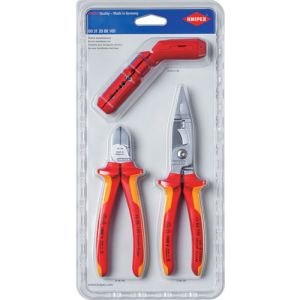 クニペックスツールズ KNIPEX KNIPEX 003130BKV01 電線作業工具セット クニペックスツールズ