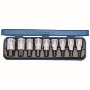ゲドレー GEDORE GEDORE ヘキサゴンビットソケットセット 1/2 9セット 6156250