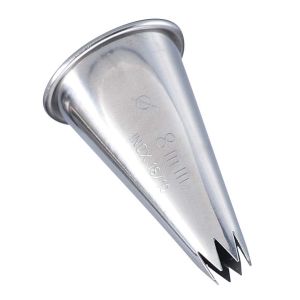 サーモハウザー thermohauser サーモハウザー 61535 ステンレス 星口金 8切 ＃2thermohauser テルモハウザー