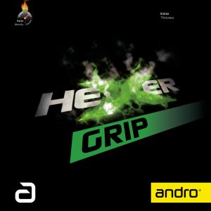 アンドロ andro アンドロ andro 裏ソフトラバー ヘキサーグリップ ブラック BK 2.1mm 112296