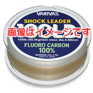 バリバス　VARIVAS バリバス ショックリーダー フロロカーボン 30m 40Lb 12号 ナチョラル VARIVAS
