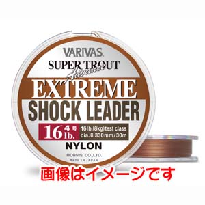 バリバス　VARIVAS バリバス スーパートラウト アドバンス エクストリーム ショックリーダー ナイロン 30M 6Lb VARIVAS