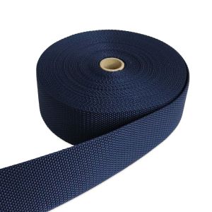 日本紐釦貿易 Nippon Chuko NBK パイレンバンド ポリプロピレン製 巾 50mmx10m巻 紺 PM50-10-16 日本紐釦貿易