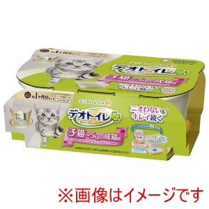 ユニチャーム Unicharm ユニチャーム デオトイレ 子猫から体重5kgの成猫用