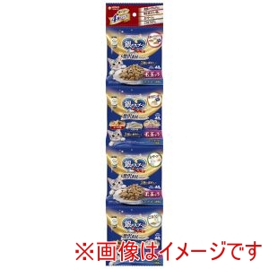 ユニチャーム Unicharm ユニチャーム 銀のスプーン 海の贅沢素材 毛玉ケア 4連パック まぐろ・かつお・白身魚味 40g×4個