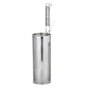 三宝産業 YUKIWA UK 18-8 パイプ柄 パンチング スパゲッティてぼ 深型 ユキワ 三宝産業 YUKIWA