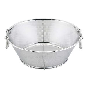三宝産業 YUKIWA UK パンチング 揚げザル 平底 51cm 補強付 ユキワ 三宝産業 YUKIWA