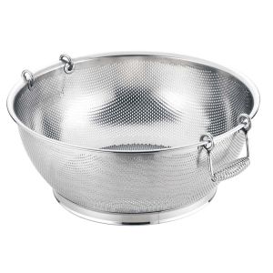 三宝産業 YUKIWA UK パンチング 浅型 ざる 50cm 手付自在 ユキワ 三宝産業 YUKIWA