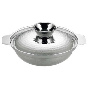 三宝産業 YUKIWA UK 18-0 ちり鍋 ツチ目入 30cm ユキワ 三宝産業 YUKIWA