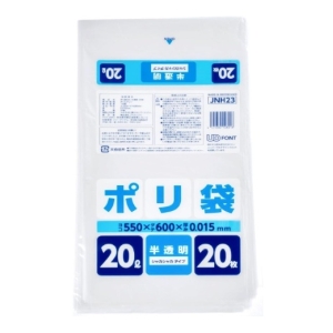 ジャパックス ジャパックス JNH23 ポリ袋 20L 半透明 HD+META20P
