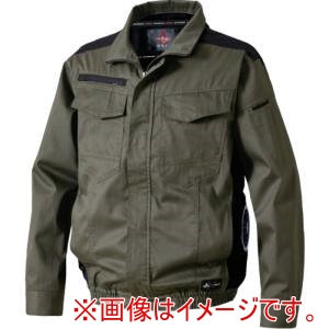 村上被服 村上被服 V4212-M-38 難燃サイドファン長袖ブルゾン M カーキ