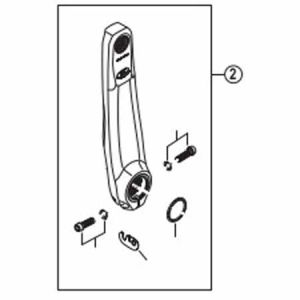 シマノ SHIMANO シマノ SHIMANO Y1MA98030 左クランク 175mm