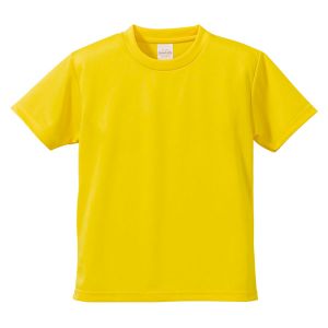キャブ CAB ユナイテッドアスレ 4.1oz ドライ Tシャツ キッズ カナリアイエロー 150サイズ 190 590002C CAB