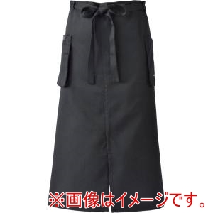 Paseo Paseo EP-34BK ワーキングエプロ ロング