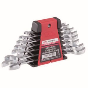 イチネンタスコ TASCO イチネンタスコ TA734LM 片目片口スパナセット 7本組  TASCO