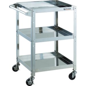 トラスコ TRUSCO トラスコ CRB-863HSD クリーンラビット 75φ導電車SUS金具ハンドル付 TRUSCO メーカー直送 代引不可