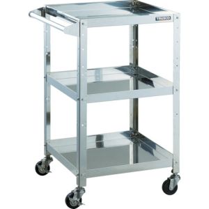 トラスコ TRUSCO トラスコ CRB-963HSD クリーンラビット 75φ導電車SUS金具ハンドル付 TRUSCO メーカー直送 代引不可