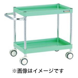 トラスコ TRUSCO トラスコ FAW-672D-W ファルコンワゴン750X500 ウレタン双輪車 W色 TRUSCO メーカー直送 代引不可