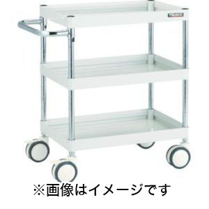 トラスコ TRUSCO トラスコ FAW-763D-YG ファルコンワゴン600X400 ウレタン双輪車 YG色 TRUSCO メーカー直送 代引不可