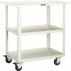 トラスコ TRUSCO トラスコ EGW-762TJ-W イーグルワゴン 600X400 天板付 4輪自在 W色 TRUSCO メーカー直送 代引不可