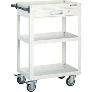 トラスコ TRUSCO トラスコ EGW-973VUJ-W イーグルワゴン 750X500 引出付 ウレタン4輪自在 W色 TRUSCO メーカー直送 代引不可