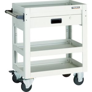 トラスコ TRUSCO トラスコ DLWS-773V-W ツールワゴン ドルフィン 750X500 1段引出 W色 TRUSCO メーカー直送 代引不可