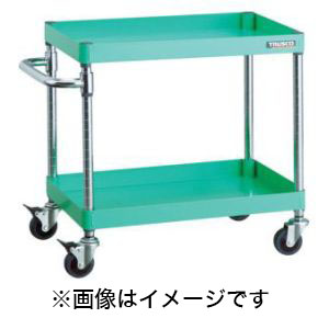 トラスコ TRUSCO トラスコ PEW-692C-YG フェニックスワゴン 900X600XH600 2段 YG色 TRUSCO メーカー直送 代引不可