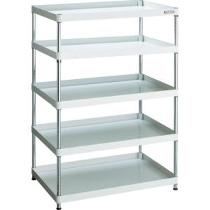 トラスコ TRUSCO トラスコ PEW-R1595-W フェニックスワゴン ラック型 900X600 5段 W色 TRUSCO メーカー直送 代引不可