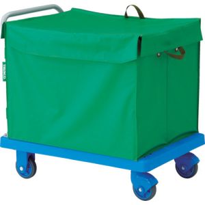 トラスコ TRUSCO トラスコ TP-X902-THB 樹脂台車 グランカート サイレント 蓋付ハンドトラックボックス付 900X6 TRUSCO メーカー直送 代引不可