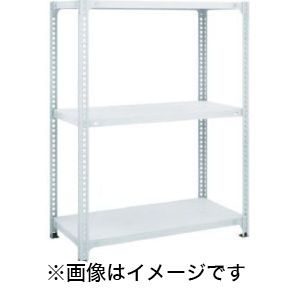 トラスコ TRUSCO トラスコ SBL-4333-W セミボルトレス軽量棚 W900XD300XH1200 3段 W色 TRUSCO メーカー直送 代引不可